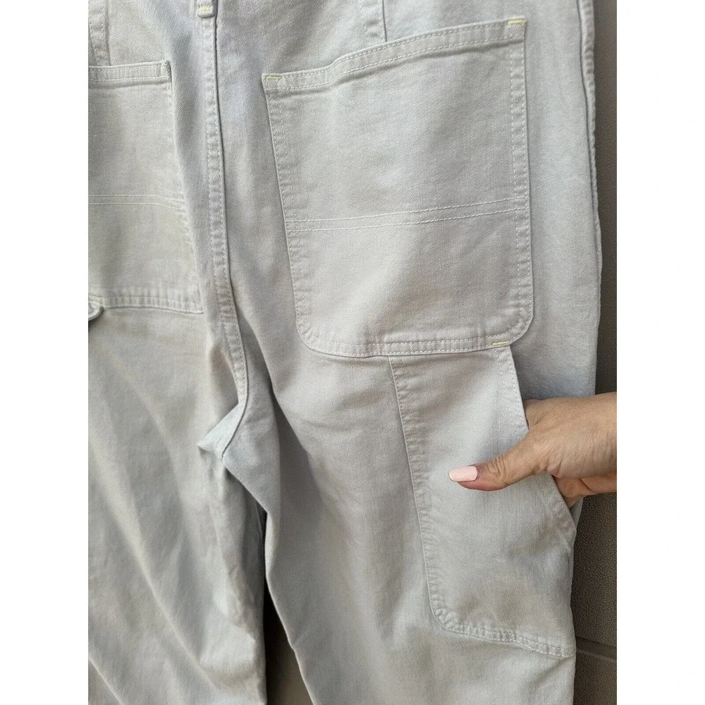Madewell Women’s Light Blue High Waist Carpenter Pants Size 28 - Picture 12 of 16